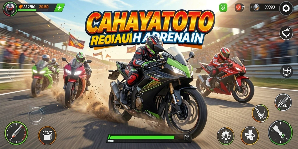 Tampilan gameplay CAHAYATOTO yang mendebarkan dan penuh aksi.