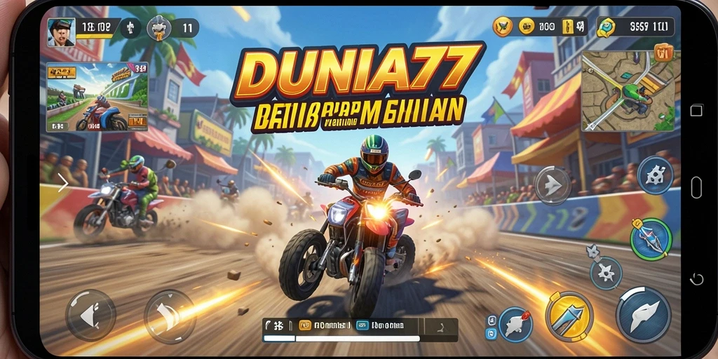 Gameplay menarik DUNIA77 dengan aksi balap yang mendebarkan.