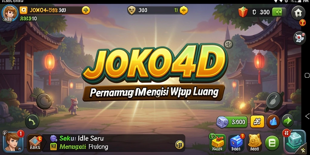 Tampilan gameplay JOKO4D yang mengasyikkan dan interaktif.