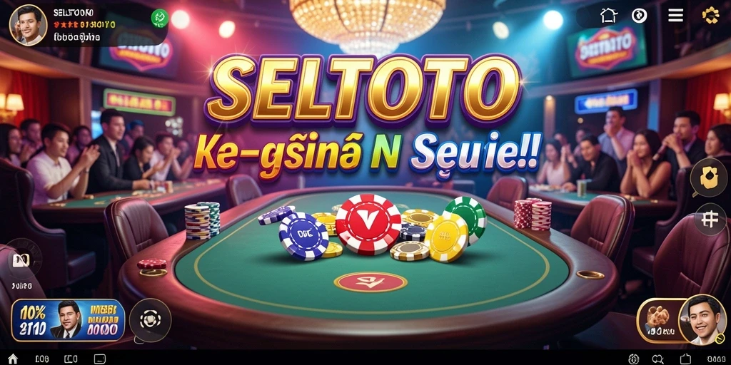 Screenshot gameplay Kasino SELTOTO yang menarik dan seru.