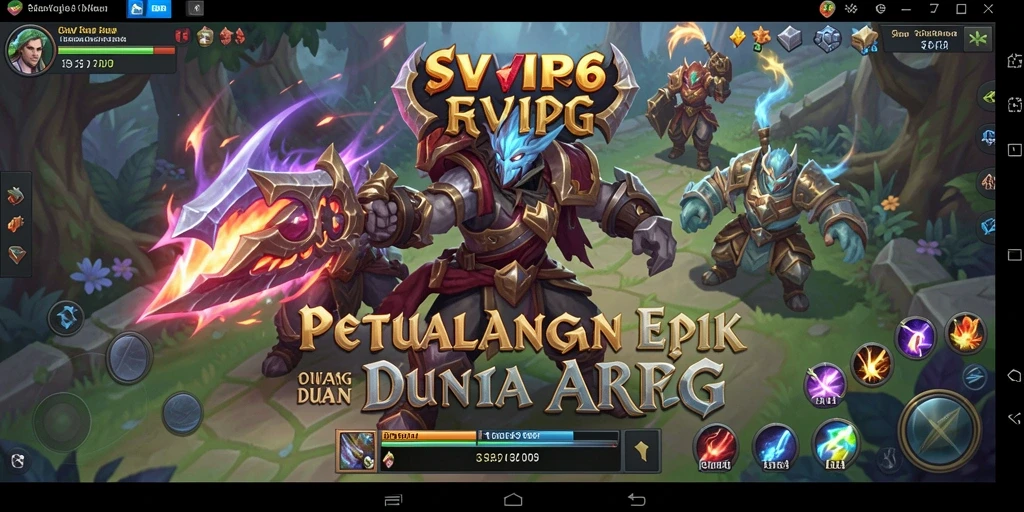 Tampilan fantastis dari gameplay ARPG yang seru.